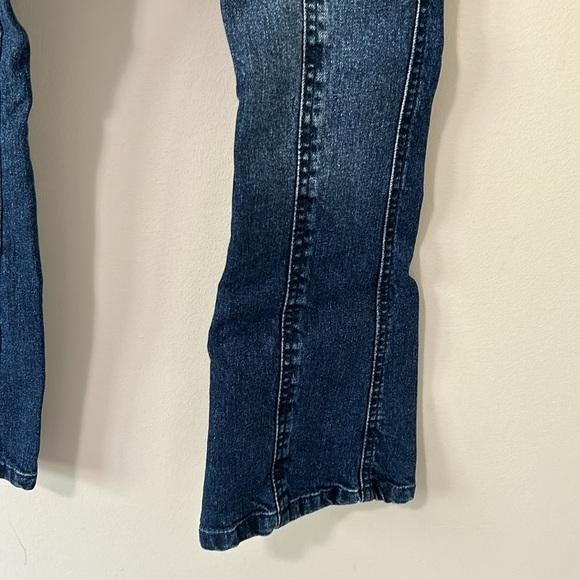 Anthro VILAGALLO Lexi Jean Flare Effect Front Pockets Button Fly Sz 34 US 0 NEW - Picture 4 of 16